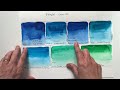 Introduction to Phthalo pigments: the perfect watercolor companions for summer.