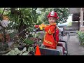 Firefighter pretend play March 3, 2024 (Nathan Jey's Adventure Ep7)