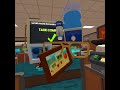 i working at the office in job simulator ( office worker)