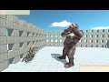 NEW UPDATE Vontis vs ALL UNITS in Cage Animal Revolt Battle Simulator