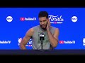 Boston Celtics' Jayson Tatum Interview Before Game 3 of NBA Finals vs Dallas Mavericks