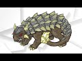 Drawing Ankylosaurus ┃ dinosaurs