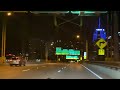 Fort Pitt Tunnel at night