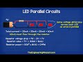 Multi-LED circuit design - LED Parallel Circuits