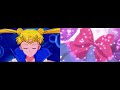 Sailor Moon Transformation Comparison - Sailor Moon Crystal III