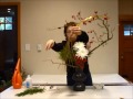 Sogetsu ikebana demonstration video New Year Jan. 2014 花ごよみ 1月