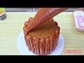 Miniature Rainbow Chocolate Cake Decorating 🌈 Rainbow Jelly Cake Recipes By Baking Yummy