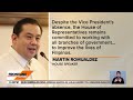 VP Duterte, hindi dadalo sa ikatlong SONA ni PBBM; itinalaga ang sarili bilang 'designated survivor'