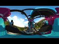 360° GODZILLA ゴジラ Roller Coaster 360 video VR POV Ride PSVR Google Cardboard