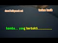 Karaoke kasidah IBU masud sidik nada cewe