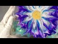 176] Resin Flower Art 😱 Large Coaster Didn’t Go As Planned - ColourArte Rezin Arte & Let’s Resin