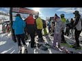 Ski Bormio , Pista Stelvio Canal , 03.12.2023 , 4k60 , by cad