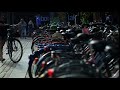 bicycle rack on the street