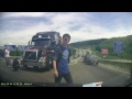 Amazing Volvo truck braking