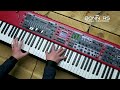 Nord Stage 4 Factory Presets Demo - No Talking