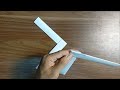 CÁCH LÀM BOOMERANG BẰNG GIẤY VER 5 | how to make paper boomerang | origami boomerang
