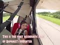 4 years old daughter fly with her father