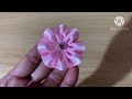 Super Easy Ribbon Flower Making - Hand Embroidery Amazing Trick with Ribbon - DIY Craft Ideas