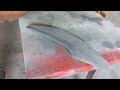 How to prep old painted motorcycle plastics for repainting -srilanka- quick video tutorial-