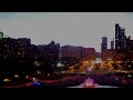 Lightening Above Chicago, Buckingham Fountain, May 2024