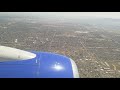 Landing at Los Angeles international airport (LAX)