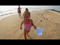 Treasure Hunting With Kids On The Beach In India