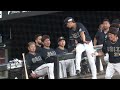 オリックス【石川亮】へフレップとポリーが日ハムベンチへ戻そうとする 現地映像