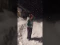 Jade's Snow Dive (aka The Stupidest Thing I've Ever Done)! #snow #faceplant #dumb