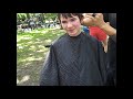 Haircuts in the Park with Drew and Rai