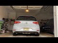 Remus Axel Back Exhaust on a 2020 GTI