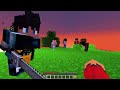 Minecraft WOLF Family VS VAMPIRE Family!