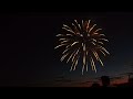 Watching Fireworks for Canada Day in White Rock BC