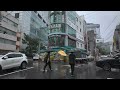 [4K HDR Seoul] 홍대 앞, 비오는 날 | In front of Hongdae, a rainy day.