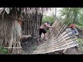 Video full: 135 Days Attacked by strangers in the forest - build bamboohouse -bothered by ex-husband