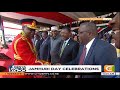 President Kenyatta's surprise salute to First Lady Margaret, Raila Odinga