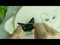 Sinatra Embroidery Time lapse!