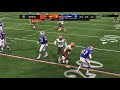 Madden22 for PC Bills Vs Browns online H2H crazy 4th quarter ending.