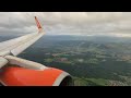 [4K] Amazing CLOUD SURFING | Geneva Landing (GVA) | EasyJet | A320 (sharklets) | U21514 | OE-IJI