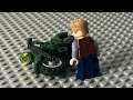 Lego Jurassic World T.Rex Escape (Stop Motion)