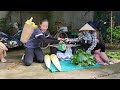 Single Mother: Kind man gives bamboo house to single mother. Warm human love | Thuy Nguyen
