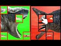 AQUATIC TOURNAMENT: Mosasaurus ARK VS Megalodon VS Helicoprion VS Tylosaurus VS Shonisaurus in ARBS