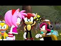 Charmy and Amy have a fun argument