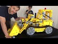 Giant LEGO Bulldozer  - Mantis Hacks E15