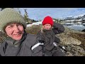 Getting FROZEN IN! Winter sailing, skiing & fishing Alaska