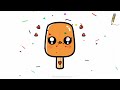 Cute Easy Drawing Video Collection for Kids | 60 Minutes Long Ice Creams Drawing Video