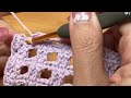 【かぎ針編み】メッシュバッグの編み方①☆クロスショルダーにしました🌸【編み物】how to crochet a bag for beginner