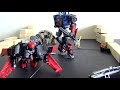 Optimus vs Sentinel Prime vs Megatron Cyberverse | Stop motion