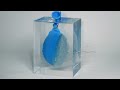 What Happens When A Balloon Explodes In Crystal Clear Epoxy Resin?