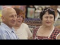 Kalinka singing flash mob in a Russian supermarket