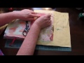 Using napkins and tissue paper in my Fauxbonichi / Hobonichi journal